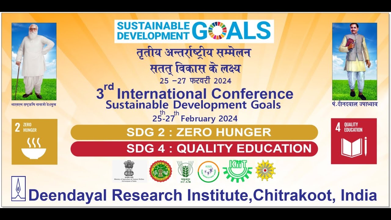 Plenary Session of the 3rd International SDG Conference, Chitrakoot. 25th Feburary 2024